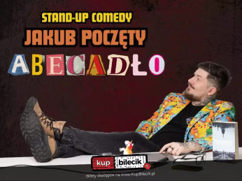 Gdynia Wydarzenie Stand-up Gdynia! Stand-up: Jakub Poczęty w programie "Abecadło"!