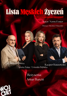 Gdynia Wydarzenie Spektakl Lista męskich życzeń