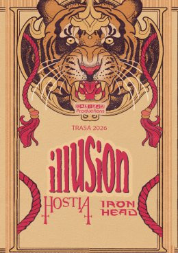 Gdynia Wydarzenie Koncert Trasa ILLUSION, HOSTIA, IRON HEAD 2026