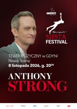 Gdynia Wydarzenie Koncert Anthony Strong - Siesta Festival