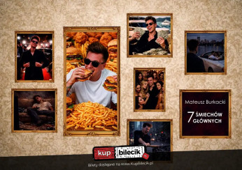 Gdynia Wydarzenie Stand-up Mateusz Burkacki w programie "7 śmiechów głównych"