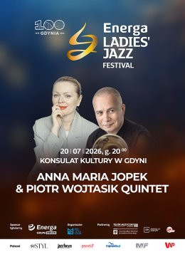 Gdynia Wydarzenie Festiwal Anna Maria Jopek & Piotr Wojtasik Quintet - Energa Ladies' Jazz Festival
