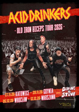 Gdynia Wydarzenie Koncert Acid Drinkers: OLD IRON BICEPS TOUR 2026