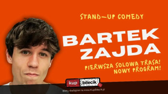 Gdynia Wydarzenie Stand-up Bartek Zajda rusza w Polskę solo!