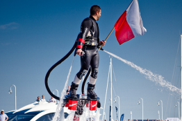 Sopot Atrakcja Flyboarding flyboard