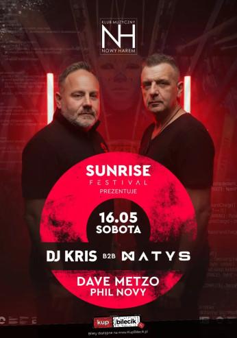 Gdynia Wydarzenie Koncert Sunrise Festival prezentuje Kris B2B Matys