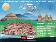 Sopot Wydarzenie Koncert Letnia Trasa Małej Armii Janosika - X-lecie zespołu - Goście specjalni: Alicja Majewska i Włodzimier