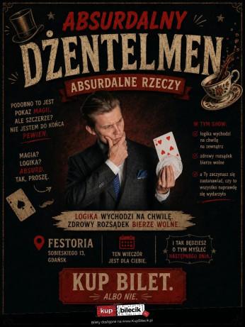 Gdańsk Wydarzenie Inne wydarzenie Wieczór iluzjonisty